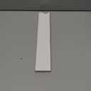 Over-The-Door Mirror Hanger, Adjustable 13.6 in Door Mirrors Hanger with Protective Lining, Prevent Scratches, 2 Pcs Mirrors Brackets Perfect Height and Fit (Mirror Not Included) - White