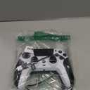 SFGSUP Wireless Controller for PS5/PC/MAC/iOS/Android/Steam Deck, With Hall Effect Joystick&Trigger/8 RGB Lighting/Turbo/Dual Vibration/Programmable/Headset Jack/Touchpad/1500 mAh Battery, White&Black