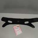 Chin Strap for Sleeping,Adjustable Chin Strap,Jaw Strap,Black,L