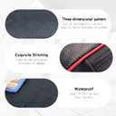 Car Middle Center Console Cover with Cup Holder for Long Driving,Car Armrest Cover for SUV,Truck-2.95in Height-Lifts Arms to Relax Muscles,Multi-Functional Storage for Trips Scratch-Resistant