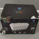 6 Pack BlueX G14 LED Bulb  E17 Intermediate Base, 6W (60W Equivalent), 600 Lumens, Non-Dimmable 120V Small Globe LED Bulb for Kitchen, Pendant Fixtures, Dining Room (5000K - Daylight)