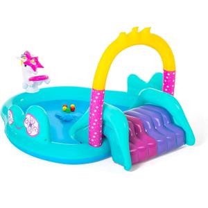 H2OGO! Bestway Magical Unicorn Carriage Play Pool Center