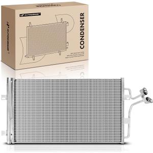 A-Premium Air Conditioning A/C Condenser Compatible with Buick Lucerne 2006-2011 & Cadillac DTS 2006-2011, Replace# 25769583