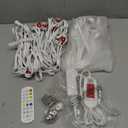 HUTAKUZE Permanent Outdoor Lights, 100FT with 60 RGB LEDs for Outdoor Decor, IP67 Waterproof, 48 Scene Modes Christmas House Lights,APP & Remote Control, Music Sync