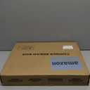 Corner Bread Box for Kitchen Counter, Bamboo Wood Large Capacity Bread Storage Bin with Acrylic Wavy Door Panel (Brown, Extra Large)