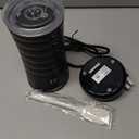 Milk Frother, Paris Rhne 4-in-1 Milk Steamer and Frother, Hot & Cold Foam Milk Warmer with Temperature Control, Auto Shut-Off Frothers for Coffee, Latte, Cappuccino, Macchiato (Onyx)