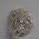 8pcs Halloween Skeleton Decorations, 16" Small Poseable Full-Body Skeletons with Movable Joints, Hanging Plastic Skeletons for Graveyard, Haunted House, Halloween Decor for Indoor and Outdoor