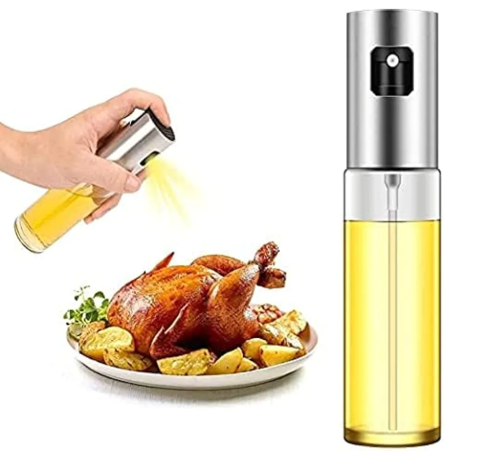 Pack Of 20 PRUSSA Oil Sprayer for Cooking – Olive Oil Spritzer for Air Fryer, Salad, BBQ, Roasting – Versatile, Easy-to-Use, Refillable Oil Mist Bottle for All Your Cooking Needs