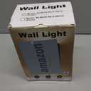 AVV Wall Sconces Set of Two, Wall Lamp Plug in with On/Off Switch, 2700K 4000K 5000K Selectable, Wall Lights for Bedroom, Living Room, Wall Decor for Bedroom, Fabric Linen Lamp Shades