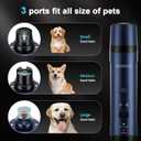 Dog Nail Grinder, Dog Nail Trimmers, and Clippers Kit with 2 LED Lights. Super Quiet Electric Pet Nail Grinder, Rechargeable, for Small, Medium, and Large Dogs & Cats, 2 Diamond Grinding Wheels.
