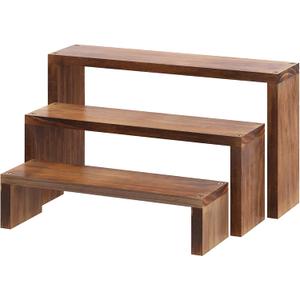 Plant Stand Shelf for Desk Window Sill Countertop Succulent Stand Desktop Shelf 3 Tiers Small Wooden Tabletop Ladder Plant Shelves for Cupcake Stand Riser Spice Rack Holder