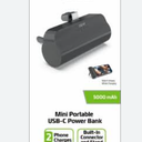Z Gear Mini Portable USB-C Power Bank 5000 mAh