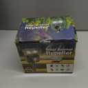 XPEST 2025 Upgraded Solar Powered Animal Repeller 2 Packs, Ultrasonic Solar Powered Deer Repellent for Outdoor Yard Lawn Repel Squirrel Raccoon Cat Deterrent with Motion Sensor & Flashing Light