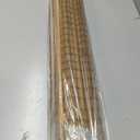 LazBlinds No Tools No Drill Cordless Bamboo Roman Shades, Light Filtering Window Treatment, Roll Up Bamboo Blinds for Windows 27.5'' W x 48'' H, Eastfield Teak