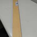 2 Pack No Sectional Assembly Tension Curtain Rod 56-104 Inch, 1" Diameter Spring Long Adjustable Shower Curtain Rods for Bathroom Windows Closet No Drilling No Rust, White