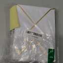 100 Pack White A7 Envelopes 5 x 7 Card Envelopes V Flap with Gold Border for Office, Wedding Gift Cards, Invitations, Graduation, Baby Shower, Parties (5.32 x 7.28 Inches, White)