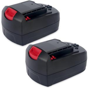 Biswaye 2Pack 18V Battery SB18C SB18A SB18B Compatible with Skil 18V Ni-Cd Cordless Tools 2810 2888 2887 2895 2897 2898 4570 5850 5995 7305 9350, 3.0Ah