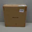 12x12 Picture Frame Set of 9, Display Pictures 8x8 with Mat or 12x12 without Mat, Multi Collage Gallery Square Photo Frames for Wall or Tabletop, Black