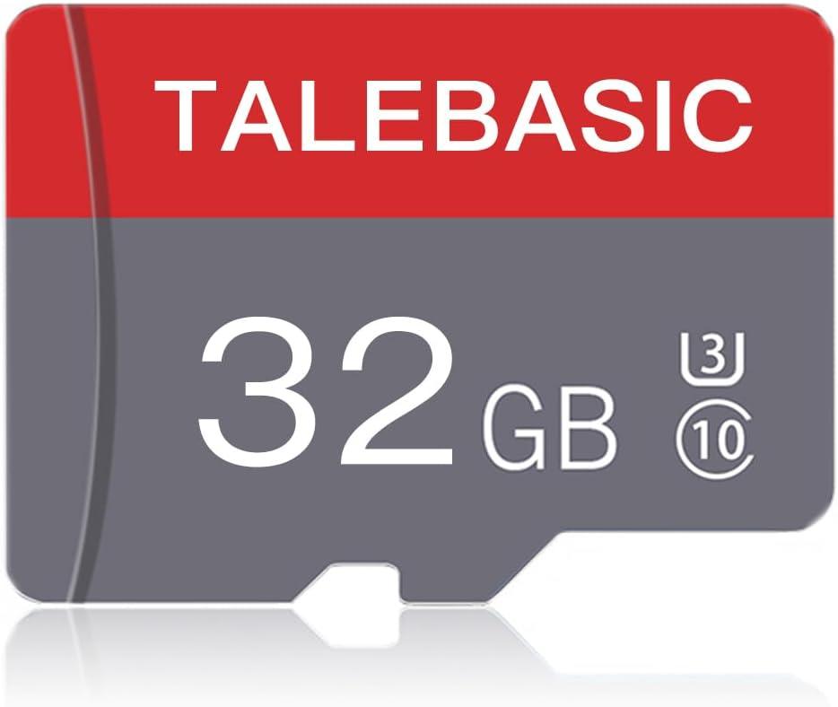 32GB Memory Card Class 10 Flash Card Fast Speed TF Card with Adapter for Tablet/Mobile Phone/Camera/Car Audio/Game Console(1 Pcs 32GB)