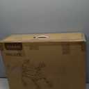 Walkers for Seniors with Seat, Foldable Rollator Walker, Reinforced Aluminum Frame, 8" Big Rubber Wheels for All Terrain, Height Adjustable Lightweight Rolling Walker, Light Gold