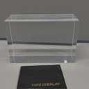 Clear Solid Acrylic Block - 6" x 4" x 2.36" All Diamond Polished Rectangle Clear Acrylic Cube for Display - Plexiglass Lucite Jewellery Block