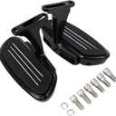 Motorcycle Footboards Passenger Floorboard and Mount Kit Fit for Harley Touring Road King Road Glide Street Glide Electra Glide CVO 1993-Up