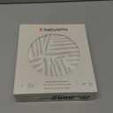 Babyletto 100% Organic Cotton Mini Crib Sheet, GOTS-Certified, Fitted 360, Ultra-Soft and Breathable Muslin - Oat Stripe