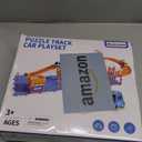 Toddler Puzzle Race Cars Track Toys for Kids Age 3-5 2-4 Years, 59PCS Puzzles Car Track Set Includes 2 Cars and Road Signs, Educational Birthday Gifts for Kids, Boys and Girls