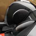 Evenflo Revolve360 Slim 2-in-1 Rotational Car Seat with Quick Clean Cover (Salem Black) MFD: 10/28/2025