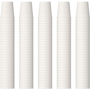 JOLLY PARTY 2 oz Bathroom Cups,700 Pack Small Paper Cups, White Mouthwash Cup, Disposable Mini Espresso Cup, Paper Sampling Cup