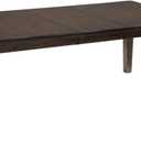 Signature Design by Ashley Haddigan Traditional Rectangular Dining Extension Table, Seats up to 8, Dark Brown