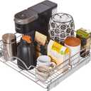 HOLDN STORAGE Pull Out Cabinet Organizer, Slide Out Drawer for Kitchen Cabinets & Pantry, Roll Out Shelf for Pots, Pans & Under Sink Storage, Heavy-Duty Full-Extension, 20"W x 21"D x 5"H