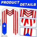 Graduation Sash, Flag Graduation Stole for International Students 72 Inches