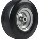MARASTAR 00232-2PK Universal Fit Flat-Free 11x4.00-5 Tire and Wheel Assembly, Zero Turn Lawn Mower Replacement Tires, Smooth Tread, Adapter Kit included, 2 pack