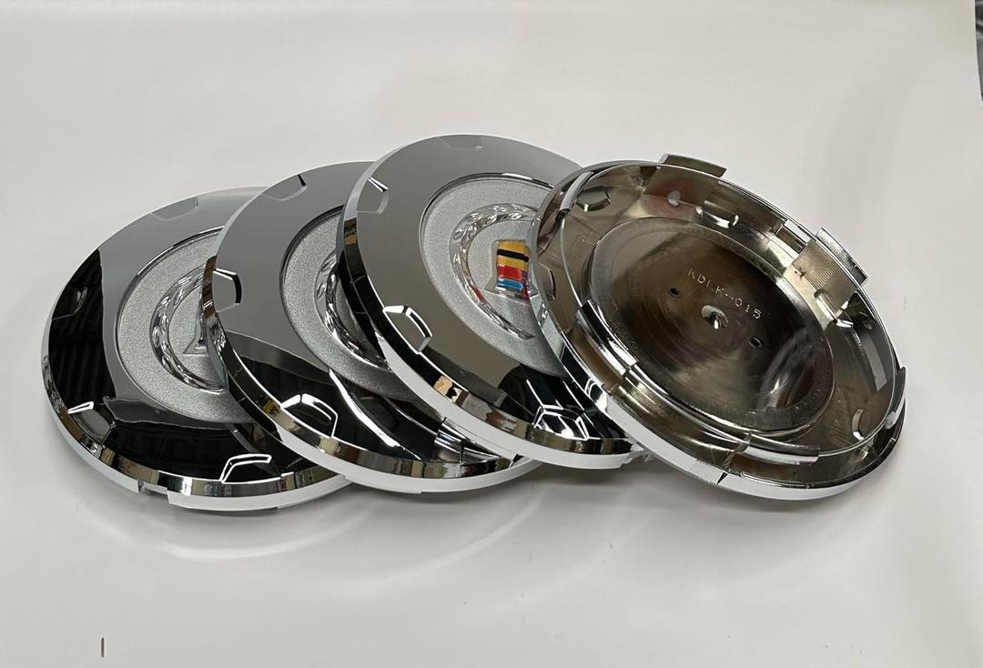 4X Wheel Hub Cap # 9597355, 9598677 Chrome Center Cap 9597355, 9598677 for Escalade 2007-2014 K650 C