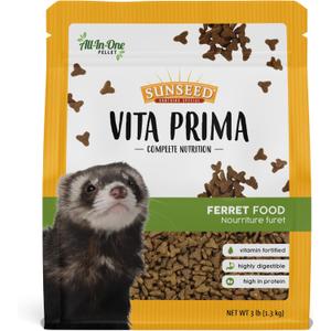 Sunseed Vita Prima Ferret Food - 3lbs (EXP 07/01/27)