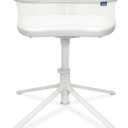 HALO BassiNest Swivel Sleeper 3.0  Over-Bed Baby Bassinet with 360 Rotation, Adjustable Height, Breathable Mesh, Safe Close Sleeping, Lowering Wall for Easy Access, Feeding & C-Section Recovery (3.0 BassiNest)