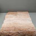 OLANLY Bathroom Rugs Mat 30x20, Extra Soft Absorbent Microfiber Bath Rugs, Rubber Backing, Quick Dry, Machine Washable Bath Mats for Bathroom Floor, Tub, Shower and Home Decor Accessories, Peach (30" x 20")