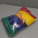 Rainbow Backdrop Curtains 107ft Bright Colorful Backdrop Covers for Unicorn Party Baby Shower Photo Booth Birthday Stage Home Events Decor 5 Panels (Rinbow)