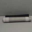 Non Slip Long Bath Mat Bathroom Runner, Rubber Backing Ultra Thin Bathroom Rugs Fit Under Door Quick Dry Super Absorbent Washable Bath Rug Shower Mat for Bathtub Sink Floor, Grey 17"x47" (Light Gray)