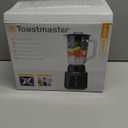 Toastmaster 5 Speed Blender with 48-oz Plastic Jar - Kitchen Blender with Stainless Steel Blades - For Fruit Smoothies & More - Multiple Speeds & Pour-Through Lid