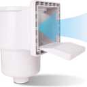 KTWT 284102 Standard Thru-Wall Skimmer w/Return Fitting for Hayward Skimmer Above Ground Pools (1 Set)