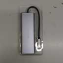 Hiearcool USB C Hub for MacBook  7-in-1 USBC Adapter with 4K HDMI, 100W PD, USB 3.0 5Gbps Ports, SD/TF Card Reader  USB-C Dongle for Office, Meetings, Travel & Home Setup-Space Grey