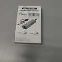 tiavalmax USB C to Ethernet Internet Adapter 5Gbps, 2-in-1 Aluminum USB 3.0 Type A/ Type C to RJ45 LAN Network Adapter Compatible with Nintendo Switch, Smrtphone, Laptop, PC, MacBook, Windows, macOS, Linux