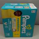 Pampers Swaddlers Diapers, Size 1 (8-14 lbs), 164 Count, Absorbent, Keeps Baby Dry and Comfortable, Skin Safe Disposable Baby Diaper