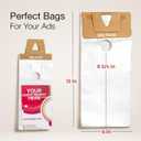 Choice Marts Door Hanger Bags 6 x 12 Waterproof and Secure 1000 Pack