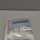 AmazerBath Stall Shower Curtain 60 x 72 Inches, Waffle Shower Curtain White, Fabric Shower Curtains Heavy Duty 240GSM, Hotel Quality Bathroom Shower Curtains