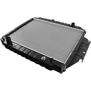 TRQ Radiator Assembly Aluminum Core Compatible with 92-96 Ford E-150 Econoline E-150 Econoline Club Wagon E-250 Econoline E-350 Econoline E-350 Econoline Club Wagon CU1456 FO3010173