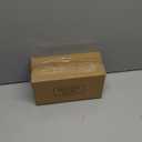 MyGift Assorted Artificial Red Succulent Plants, Mini Fake Desert Plants in White Square Pots, Set of 3