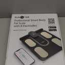 RunStar Smart Scale FSA&HSA Eligible, 8 Electrodes Digital Bathroom Scale for Body Weight and Fat, BMI, Muscle Mass 28 Body Composition Measurement, with Full-Color TFT LCD on Retractable Handle (black)